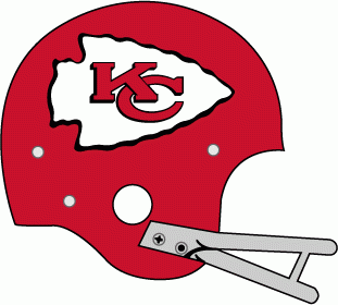 Kansas City Chiefs 1963-1973 Helmet Logo DTF transfer for t shirt